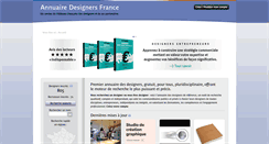 Desktop Screenshot of designers-france.com